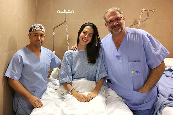 Alejandra Quereda operada de Labrum