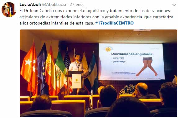 Juan Cabello ponencia Curso de Rodilla