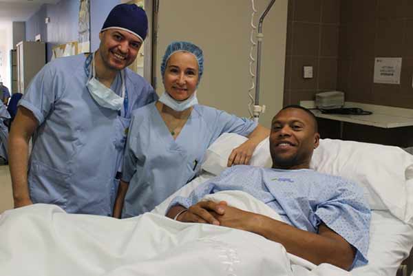 Julio Baptista Rotura Extensor