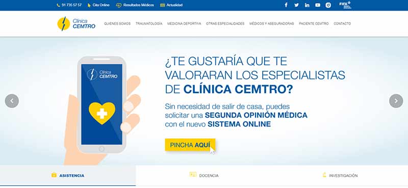 Nueva Web Cemtro