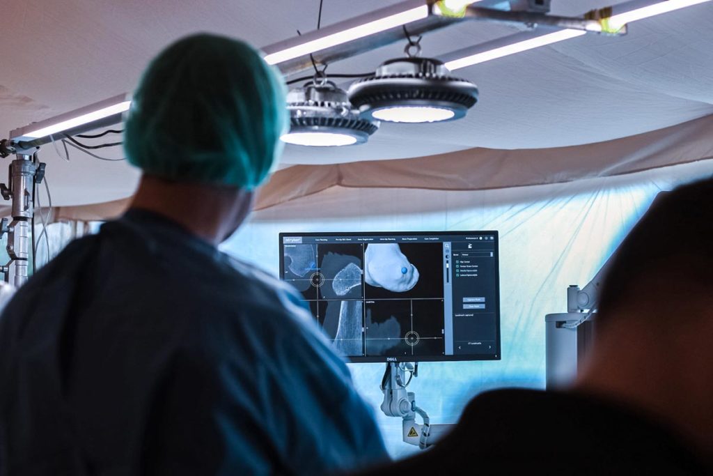 tecnologia cirugia robotica rodilla