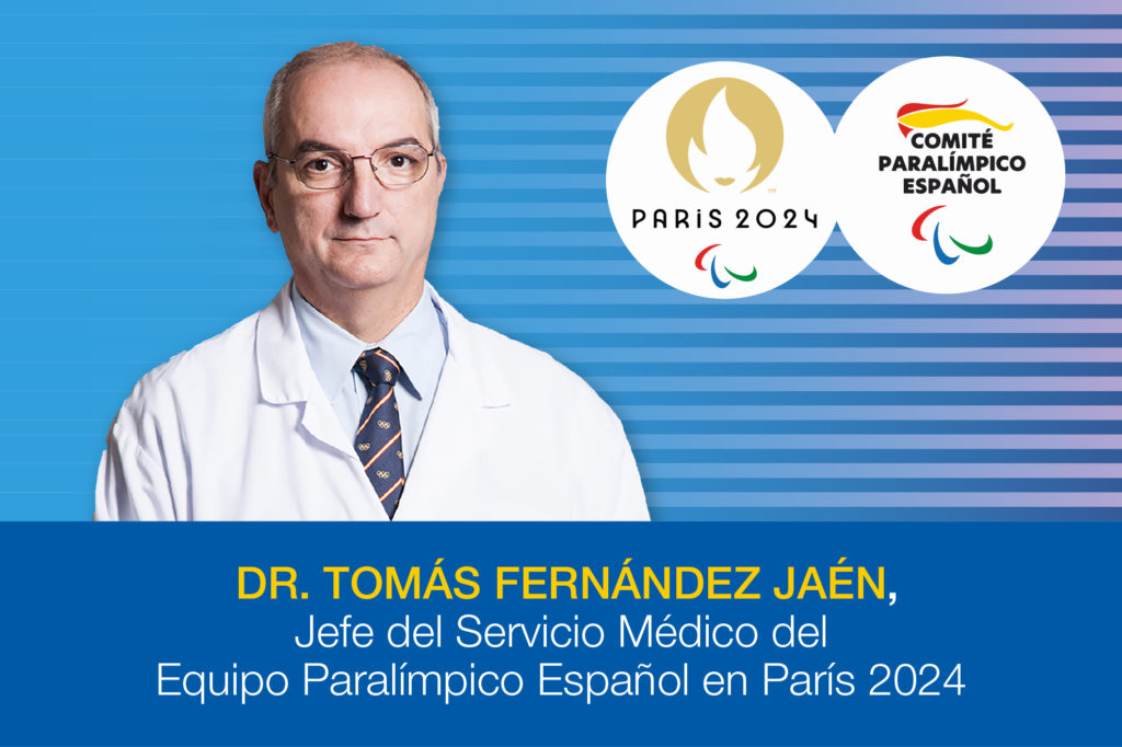 Doctor Fernandez Jaen Jefe Médico Delegacion Española Juegos Paralimpicos 2024